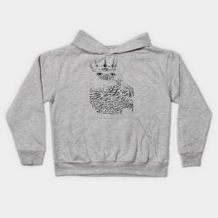 owl king Kids Hoodie